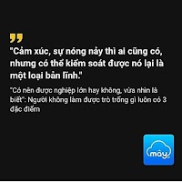 Nóng nảy ai cũng có