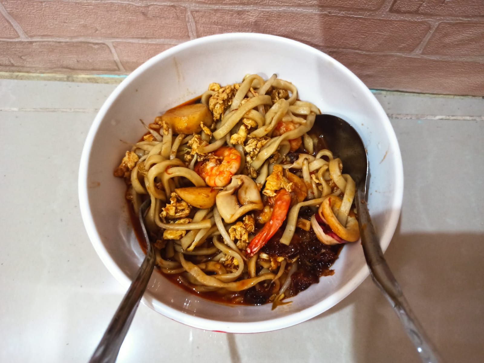 Mie Tarempa makanan khas Batam