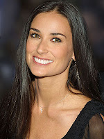 Ah, Demi Moore . One of my childhood fantasies. Who knew I had a better shot ... 