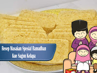 Resep Spesial Ramadhan Kue Sagon Kelapa Khas Lebaran