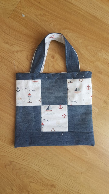 Small Summer Bag (upcycled jeans part 2)