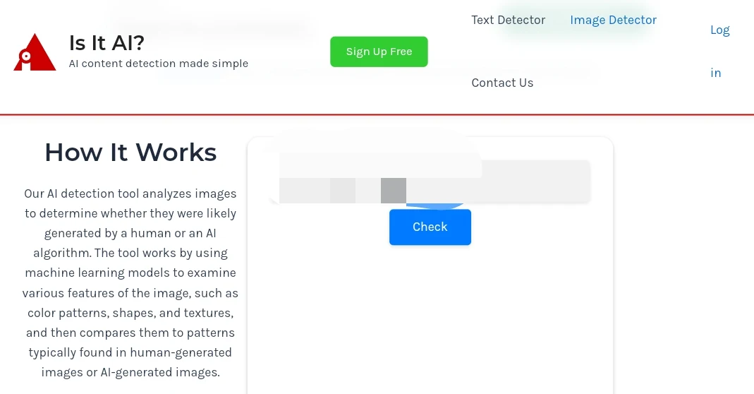 Is It AI Image Detector