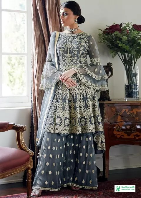 Sharara Dress Design - Sharara Dress Collection - Sharara Dress Design - Sharara Dress Pick - sharara dress - NeotericIT.com - Image no 14