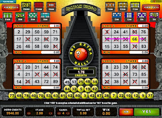 Mayan Bingo free slot game