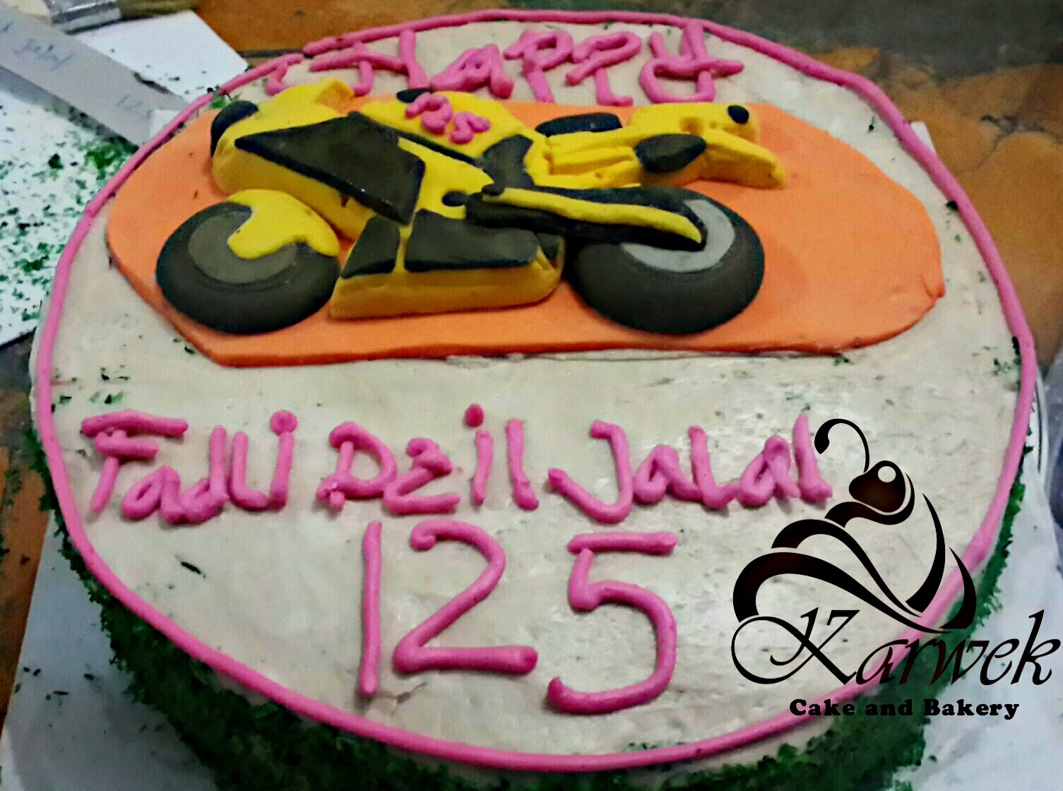 Karwek Cake Bakery Promo Karwek Bolu Ulang Tahun Tema MotoGP