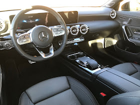 Instrument panel in 2020 Mercedes-Benz CLA250 4MATIC