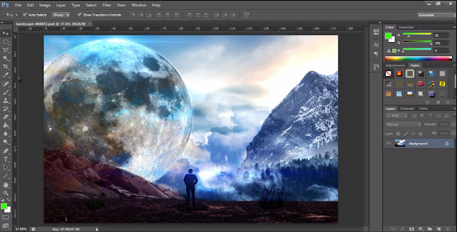 Cara Mudah Membuat Vignette Di Photoshop