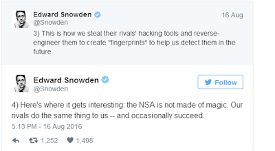 Edward snowden tweets