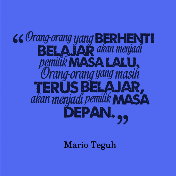 Kumpulan Kata Bijak Motivasi Mario Teguh Golden Ways 