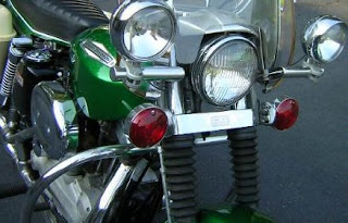 sportster xlh boattail 1970 green 