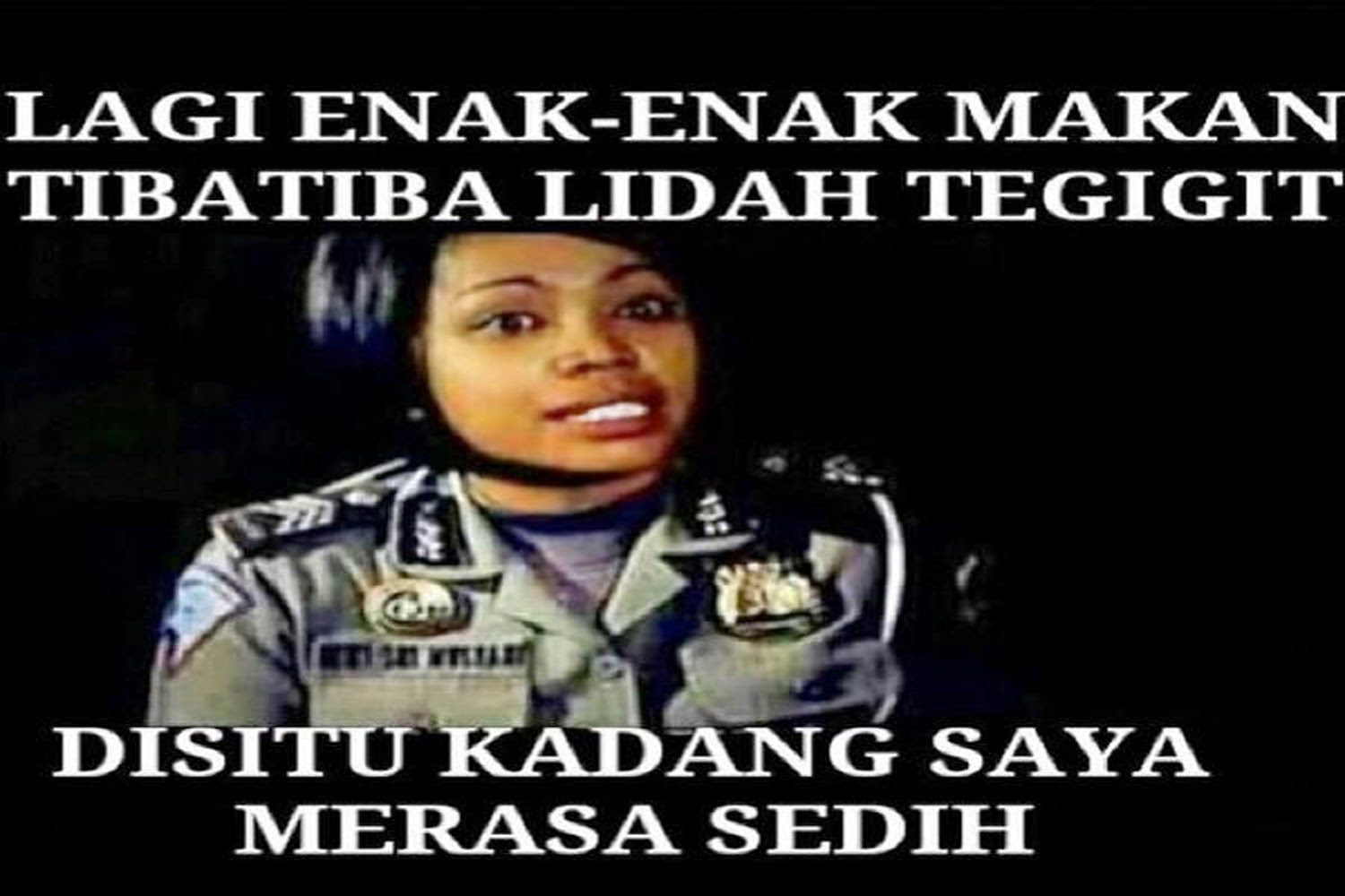 Meme Lucu Polisi 86 Expo DP BBM