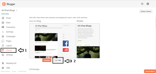 Verifying Blogger Blog for Bing Webmaster Tools