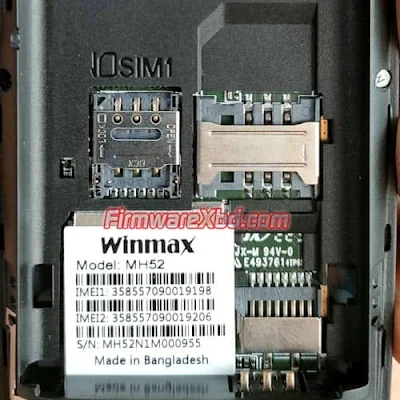 Winmax MH52 Flash File SC6531E