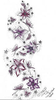 Butterflies And Stars Tattoo Designs Picture 1