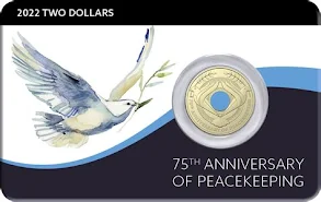 The low mintage, 15000 coins, for the 2022 $2 Coin.