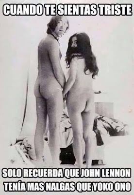 Imagenes de Humor : John Lennon Yoko Ono 