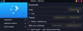 Snaps can easily be installed on KDE using Discover