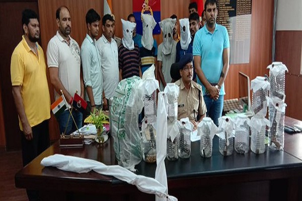 Haryana-Police-busts-illegalarms-factory-in-Rajasthan-arms-recovered-in-huge-quantity-from-the-spot