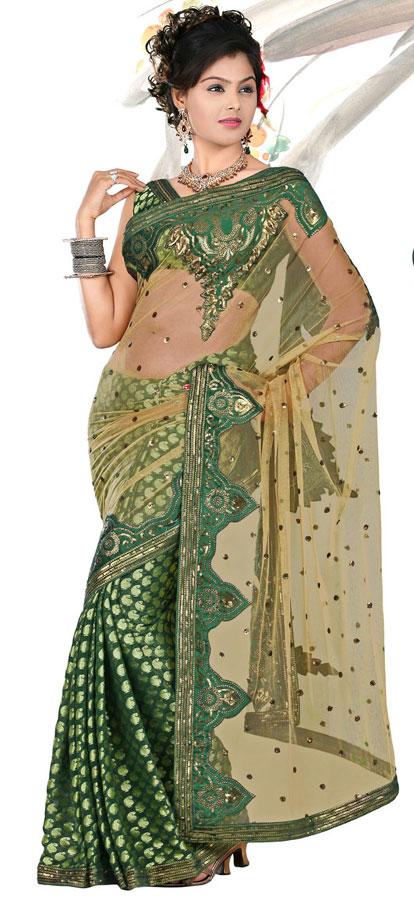 saree styles for wedding