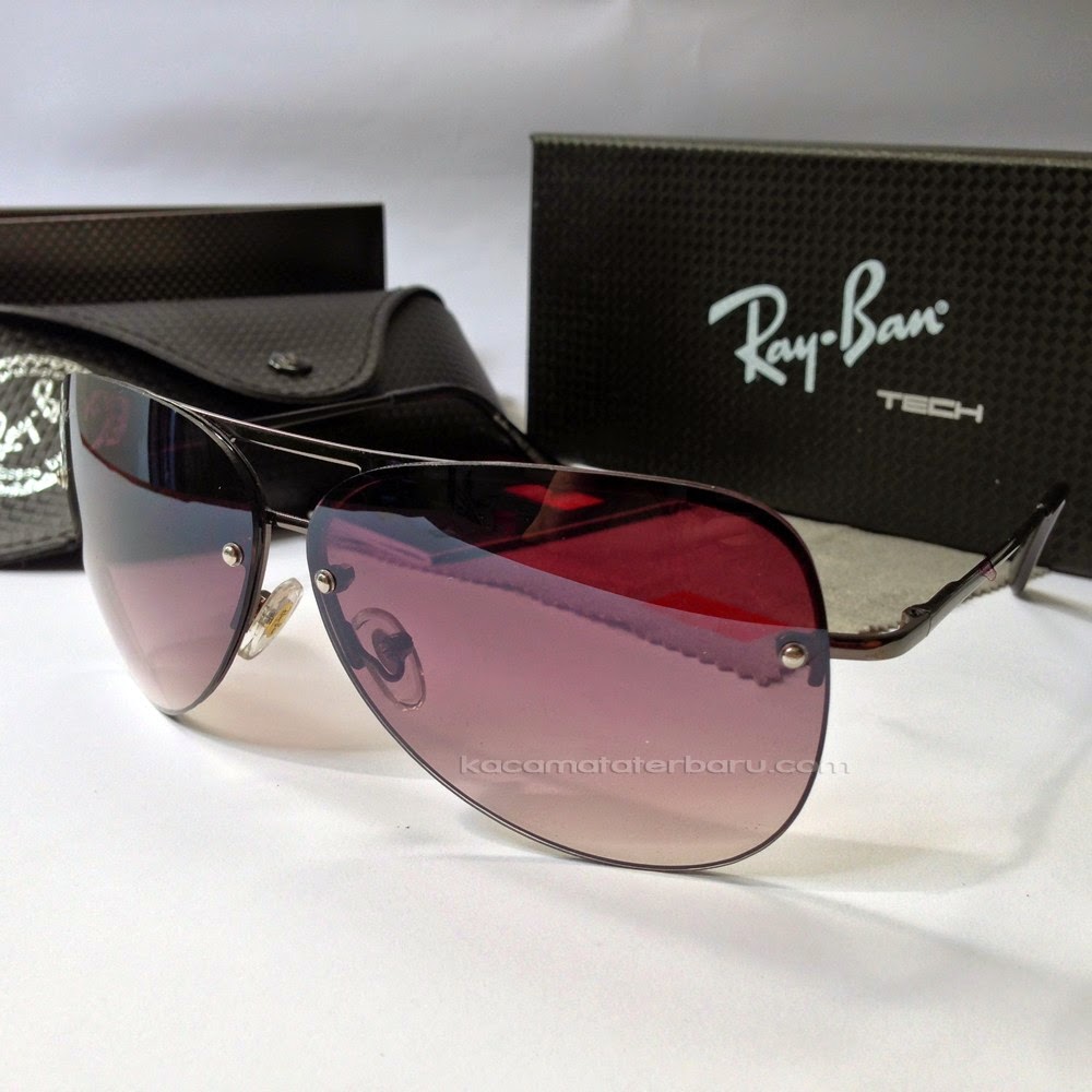 Jual Jual Kacamata Rayban Aviator Bor Half RB8142 Model 