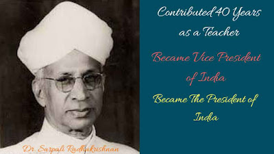 Dr. Sarvepalli Radhakrishnan