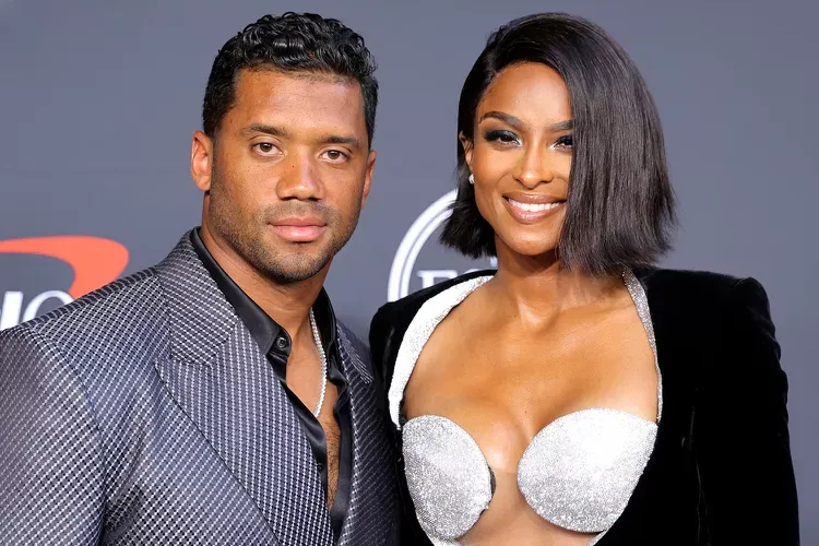 Russell Wilson (left) and Ciara (right) in 2022. Credit : Momodu Mansaray/WireImage