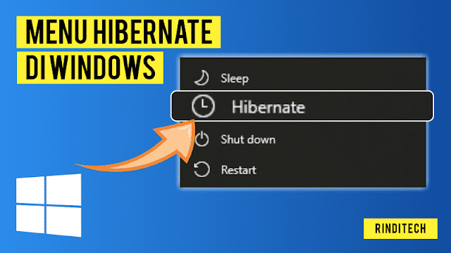 Cara Memunculkan Menu Hibernate di PC - Add Power Button Options