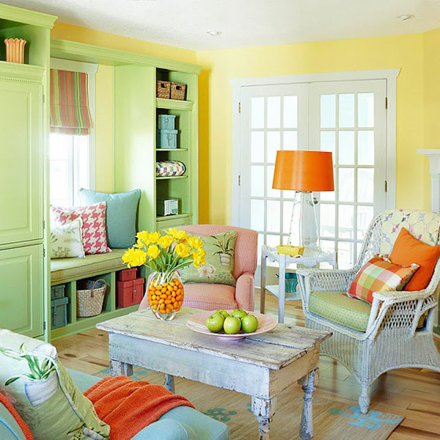 Colorful Living Room Ideas Featuring Vibrant Aesthetics