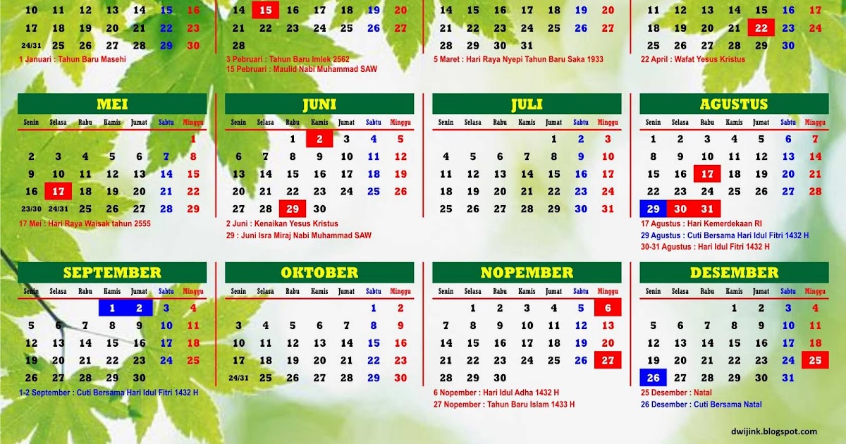 Kalender 2011 - Aneka Info