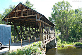 Puente Cubierto Bement Covered Bridge en New Hampshire