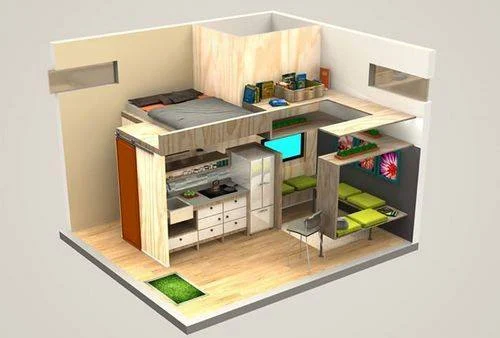 desain inspiratif microloft untuk rumah mungil