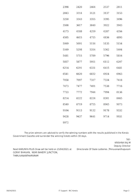 Keralalottery,Live Kerala Lottery Results Today 08-04-2021,Kerala Lottery Result Karunya Plus,Karunya Plus Lottery Online,KN 363,Kerala Lottery Today