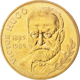 French Coins 10 Francs Victor Hugo