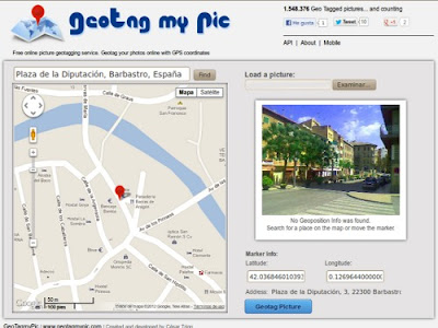 Geotagmypic, para añadir localización geográfica en fotografías