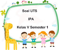 Berikut ini yaitu pola latihan soal Ulangan Tengah Semester  Soal UTS IPA Kelas 5 Semester 1 plus Kunci Jawaban