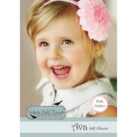 Ava Pink Felt Flower Kit