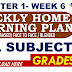 WEEK 6 GRADES 1-6 Weekly Home Learning Plan Q1 