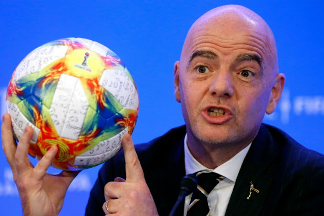 Football-  Gianni Infantino réélu président de la FIFA jusqu'en 2027