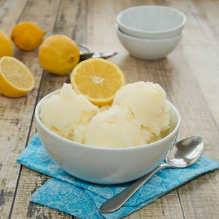 Lemon sorbet 