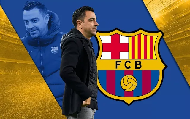 Xavi, l'actuel entraîneur du FC Barcelone