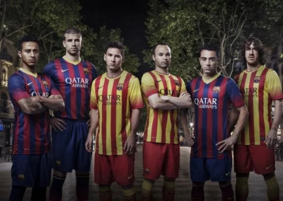 Barcelona release new kits for 2013/14 season