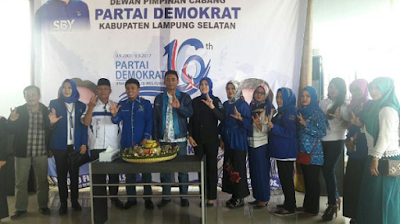 Partai Demokrat Lampung Selatan Siap Menangkan Ridho Pada Pilgub Lampung 2018