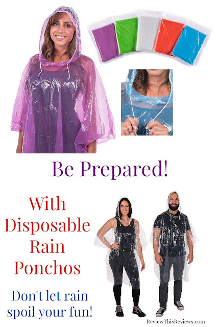 Inenpensive Disposable Rain Ponchos Reviewed