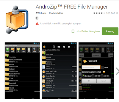  cara ini di perlukan dikala kita ingin membuka file Berbentuk RarZip yang kita sanggup dari t Cara Extract File Rar Zip di Hp Android