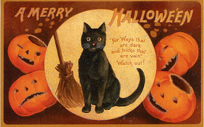 Vintage Halloween Clipart Collection