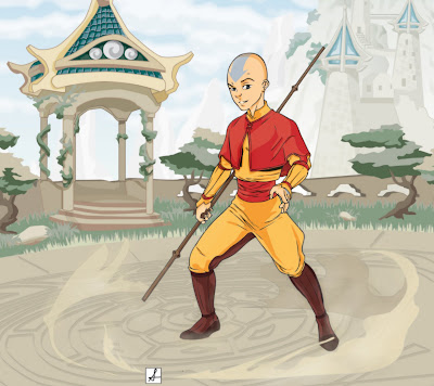 aang avatar, aang and katara, aang airbending, aang wallpaper, aang smile