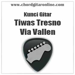 Chord Via Vallen Tiwas Tresno