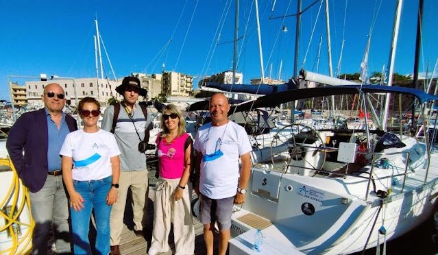 escursione barca vela porto Bisceglie