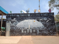 Wycliffe Well murals by Pam Armstrong | Northern Territory Street Art